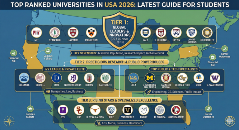 Top Ranked Universities in USA 2026: Latest Guide for Students